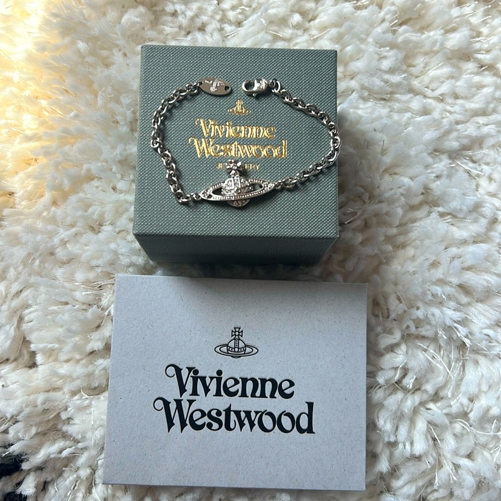 Vivienne Westwood Man. mini bas relief chain bracelet